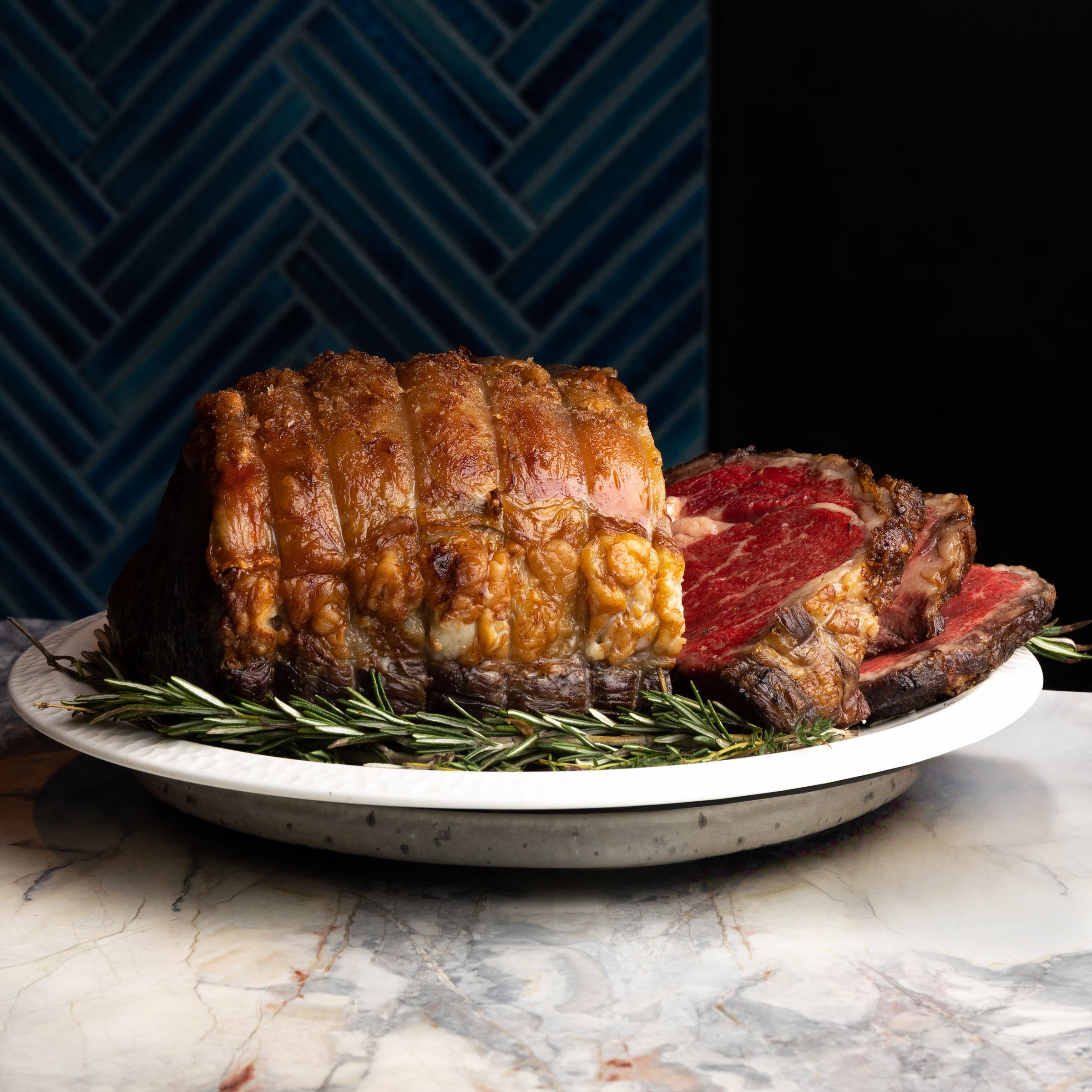 Double R Ranch Prime Rib Roast 3 Bone Luigi & Sons Butcher Shop